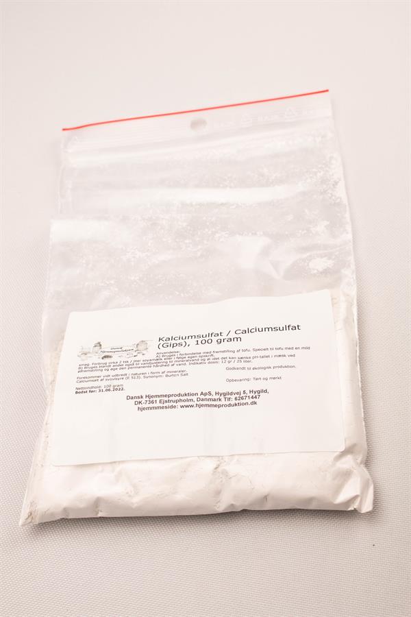 Kalciumsulfat  Calciumsulfat (Gips), 100 gram